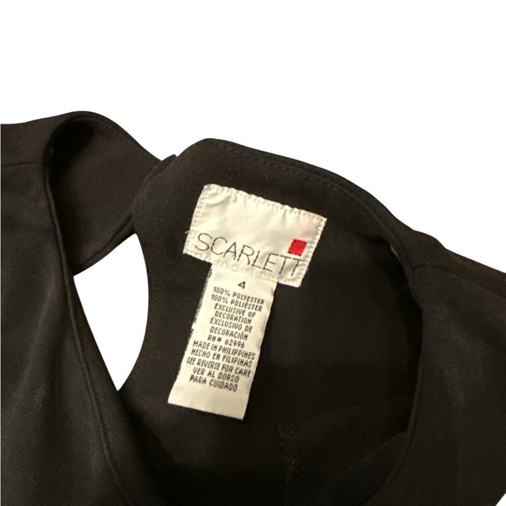 Scarlett Elegant Black Attire Maxi Dress - Picture 3 of 6